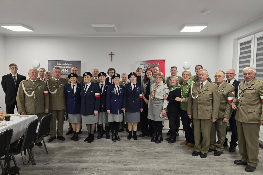 Spotkanie opłatkowe Żołnierzy Armii Krajowej w Antonikach [ZDJĘCIA]