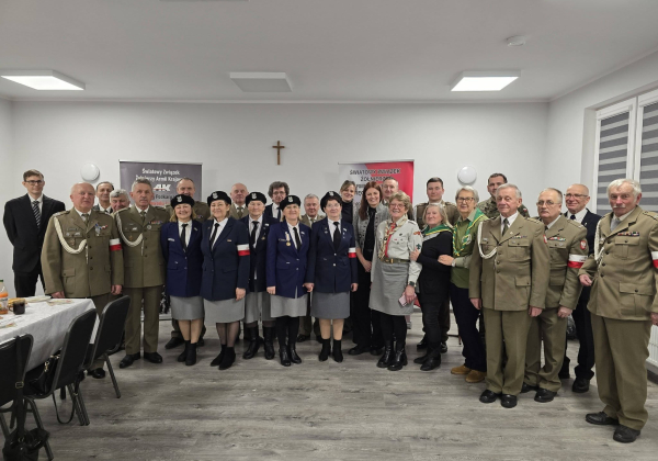 Spotkanie opłatkowe Żołnierzy Armii Krajowej w Antonikach [ZDJĘCIA]