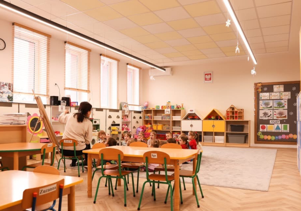 Tęczowe Przedszkole w Lubaczowie po modernizacji. To jeszcze nie koniec zmian