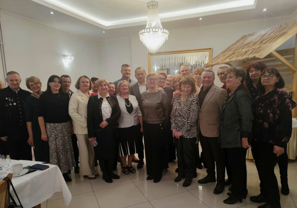 Spotkanie opłatkowo-noworoczne Towarzystwa Miłośników Lwowa i Kresów w Lubaczowie