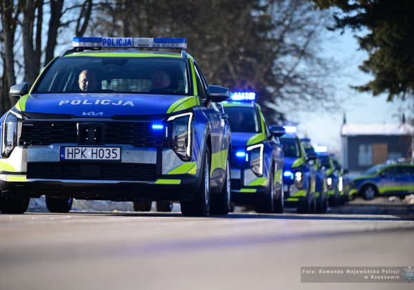Flota policji w Lubaczowie się powiększa. Kolejne nowe radiowozy