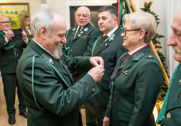 Noworoczne spotkanie myśliwych z okręgu przemyskiego [ZOBACZ ZDJĘCIA]