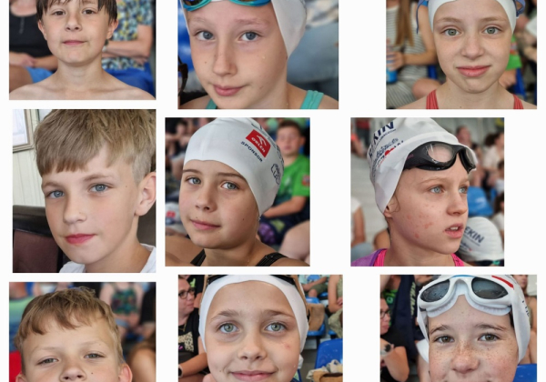 Młodzi pływacy z Lubaczowa w krajowej czołówce. Udany rok Rekinów