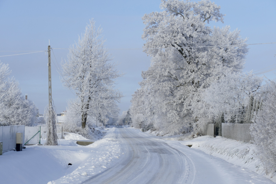 Siarczyste mrozy nadciągają nad powiat lubaczowski. Nocami nawet -23°C
