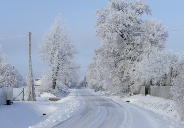 Siarczyste mrozy nadciągają nad powiat lubaczowski. Nocami nawet -23°C