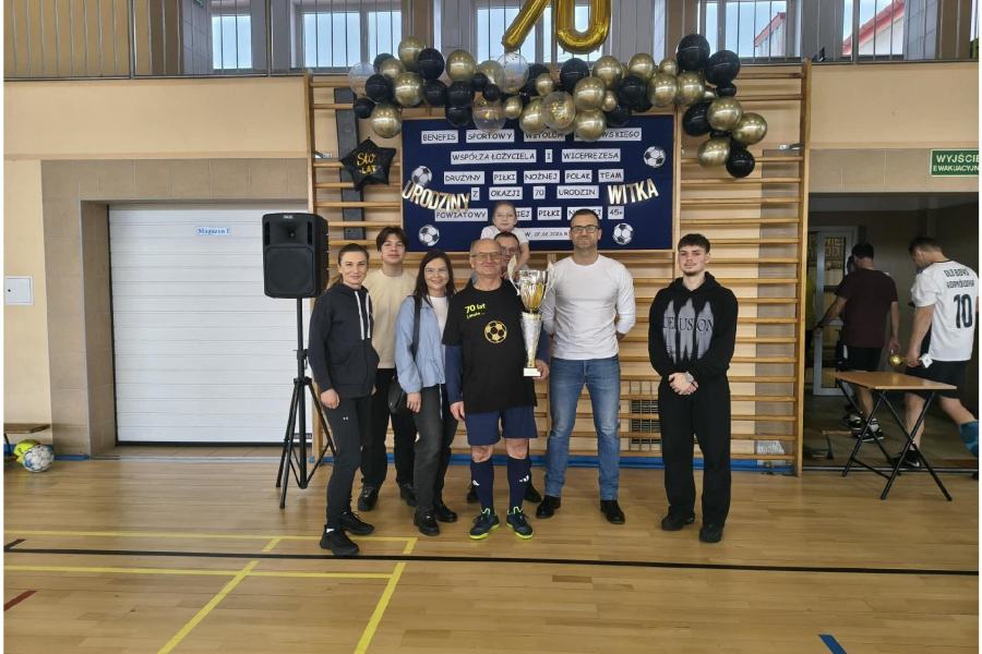 70. urodziny na sportowo. Benefis Witolda Lachowskiego w Lubaczowie [ZDJĘCIA]