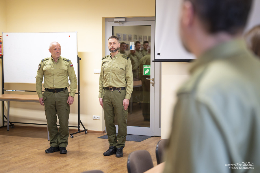 Zmiany kadrowe w Bieszczadzkim Oddziale SG. Nowy komendant w Horyńcu-Zdroju