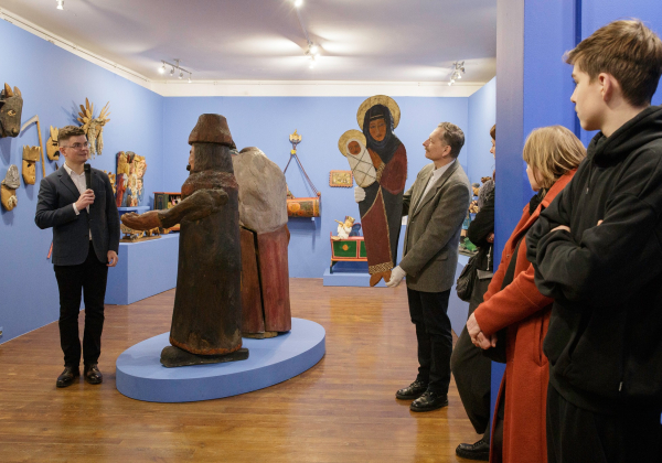 Ostatni dzień wystawy o Jarosławie Furgale w Lubaczowie [ZDJĘCIA]