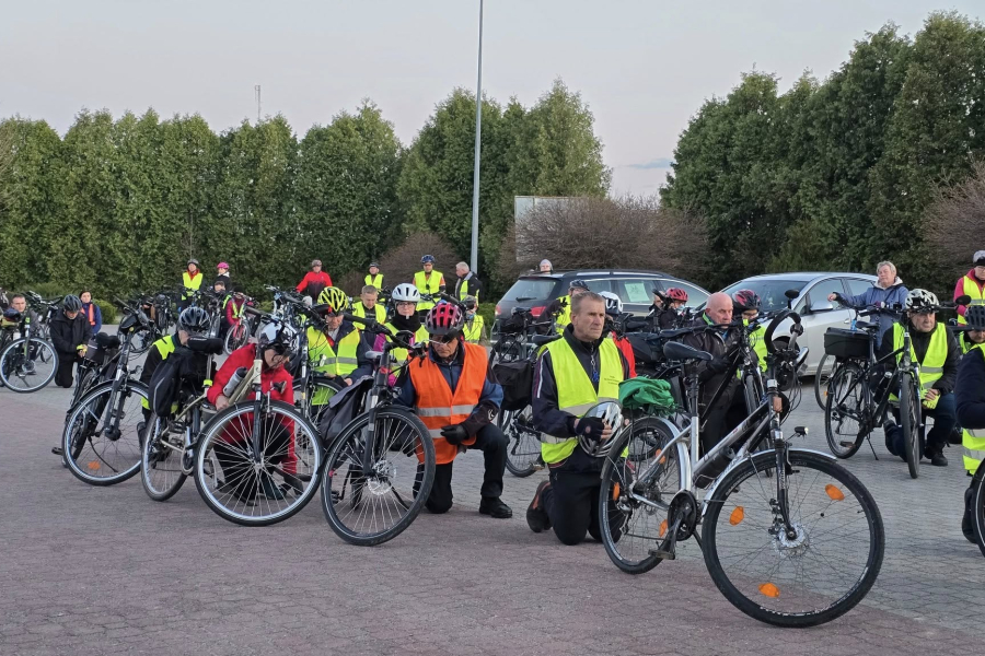 Nocna droga krzyżowa na rowerach. Wyruszą z Lubaczowa w 45-kilometrową trasę