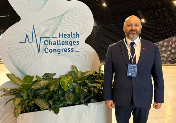 Dyrektor szpitala w Lubaczowie na ogólnopolskim kongresie o przyszłości ochrony zdrowia