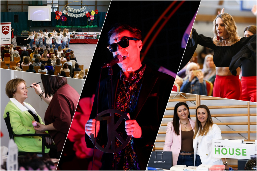 Wieczór Kobiet w Oleszycach. Wystąpił Jacek Kawalec [ZOBACZ ZDJĘCIA]