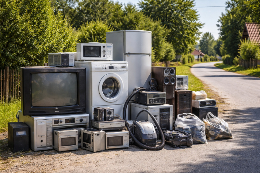 Mieszkańcy gminy Lubaczów pozbędą się elektrośmieci. Rusza zbiórka sprzętu RTV i AGD