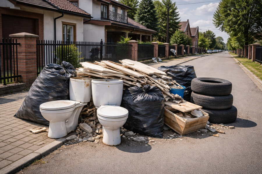 Lubaczów: Wystawili odpady i… zostaną na miejscu. Urząd ostrzega mieszkańców