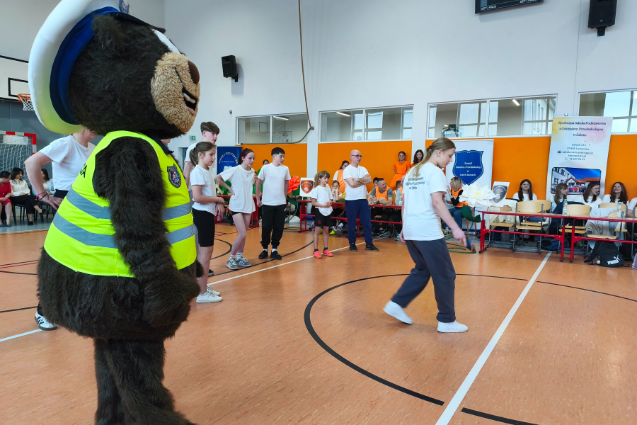 Turniej „Koalicja na rzecz bezpieczeństwa”. Uczniowie rywalizowali o Puchar Wójta