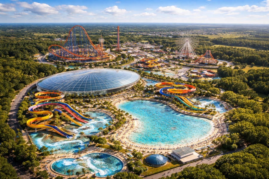 Wielka inwestycja w Lubaczowie? Park rozrywki z aquaparkiem i rollercoasterami w planach