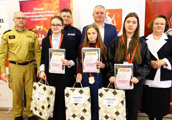Znamy laureatów turnieju „Młodzież zapobiega pożarom” w powiecie lubaczowskim