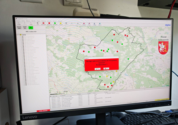 Syreny sprawdzone i gotowe. Tak działa nowy system w powiecie lubaczowskim