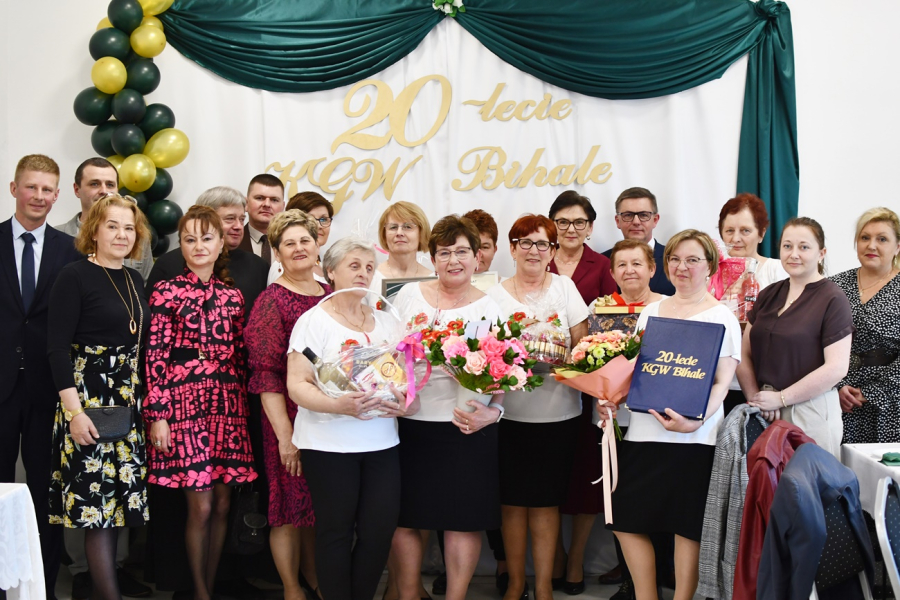 KGW Bihale świętowało 20-lecie. Były gratulacje, wspomnienia i jubileuszowe spotkanie [FOTO]