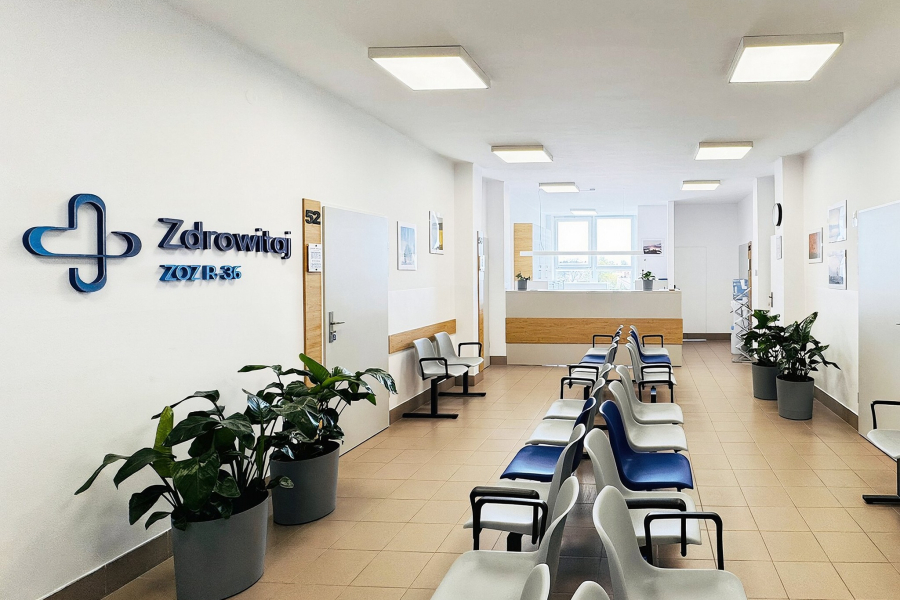 Przychodnia Zdrowitaj w Lubaczowie po remoncie. Są nowe wnętrza i nowoczesny sprzęt