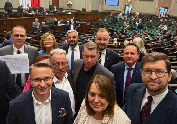 Teresa Pamuła w sejmowym zespole do spraw Via Carpatia