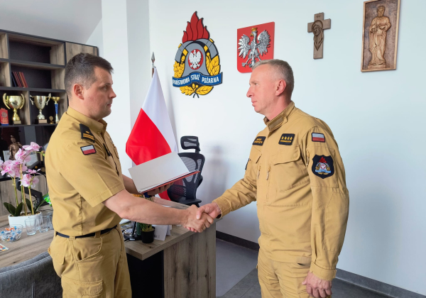 Nie był na służbie, ale ruszył z pomocą. Wzorowa reakcja strażaka z Lubaczowa
