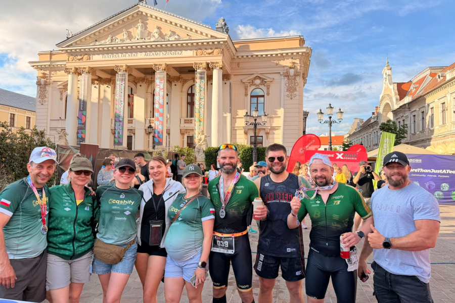 Triathloniści z Lubaczowa na wymagających zawodach XMAN w Rumunii