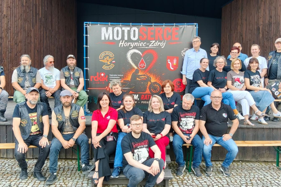 Motoserce w Horyńcu-Zdroju znów pokazało siłę. Zebrano 40,5 litra krwi [ZDJĘCIA]