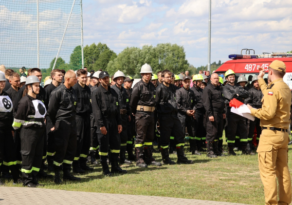 Rekordowe zawody OSP w Lisich Jamach. Do rywalizacji stanęło 18 drużyn [FOTO]