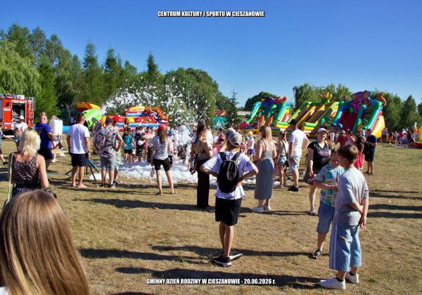 Dmuchane atrakcje, rodeo i pokazy OSP. Udany Dzień Rodziny w Cieszanowie [ZDJĘCIA]