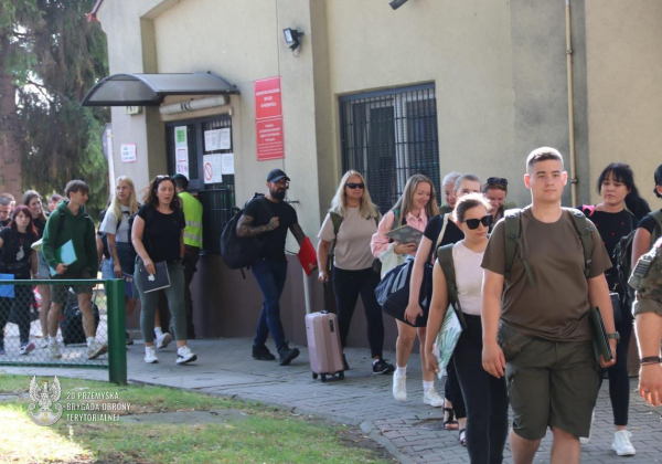 115 ochotników w koszarach w Przemyślu. Rozpoczęli szkolenie w 20 PBOP