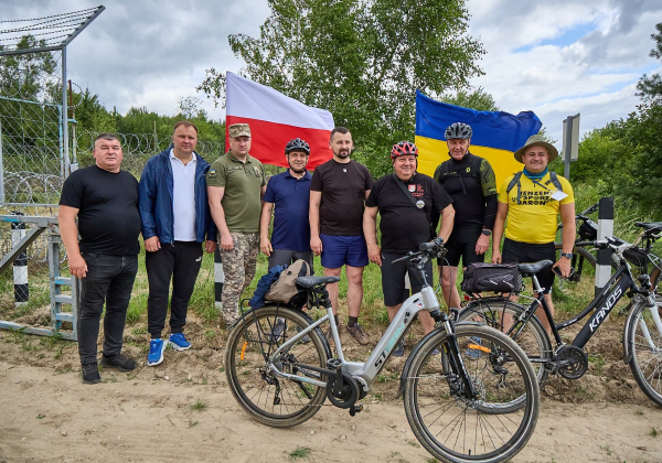 Rowerowe Roztocze z wyjątkową trasą. Uczestnicy przejechali przez Polskę i Ukrainę [ZDJĘCIA]