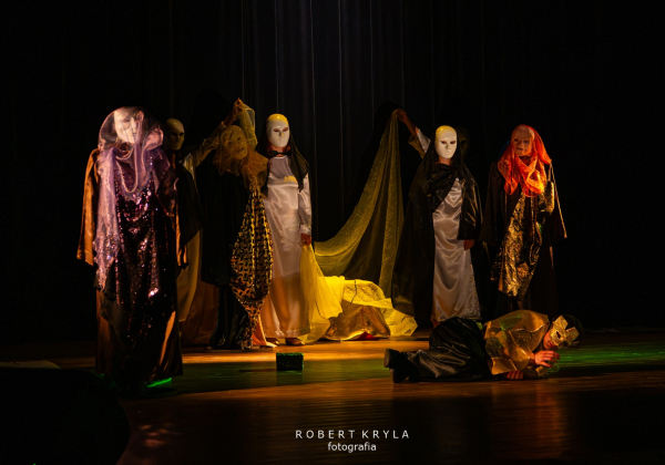 Premiera spektaklu „DAR” Teatru Światła MAGAPAR w Lubaczowie [ZDJĘCIA]