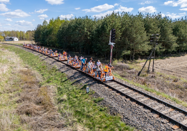 Roztoczańskie Drezyny Rowerowe. Znamy lipcowe kursy [HAMONOGRAM]