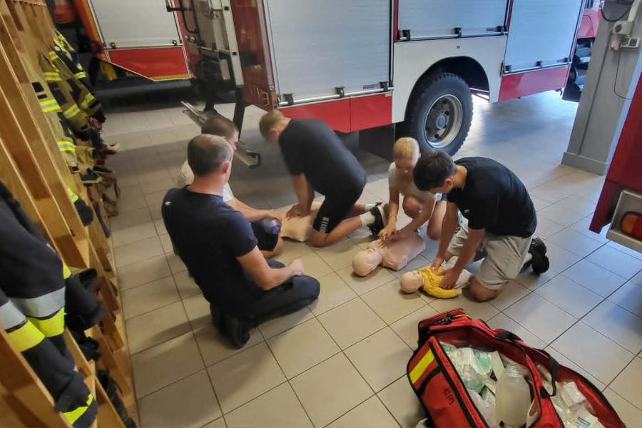 Strażacy pokażą, jak reagować w sytuacji zagrożenia. Warsztaty w Oleszycach