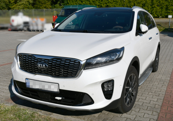Poszukiwana Kia zatrzymana na granicy w Budomierzu. Auto skradziono w Niemczech