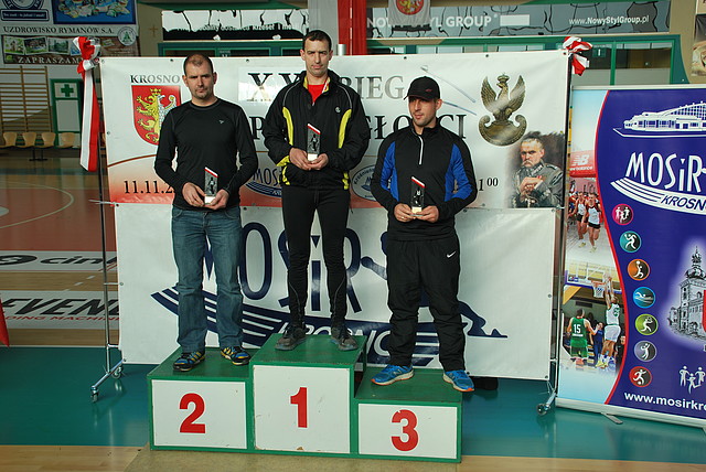 Na trzecim miejscu na podium - Mirosław Kubiszyn fot. lubaczow.pl