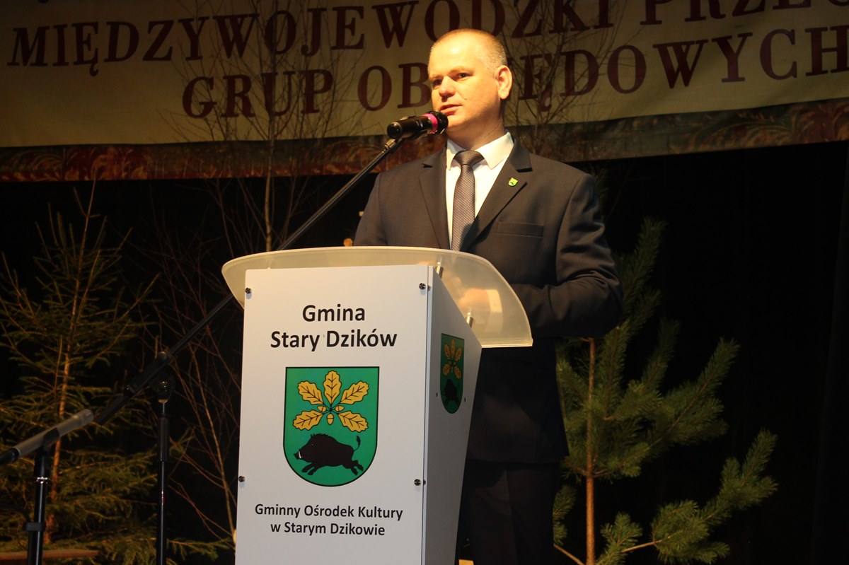 Tomasz Jabłoński, wójt gminy Stary Dzików
