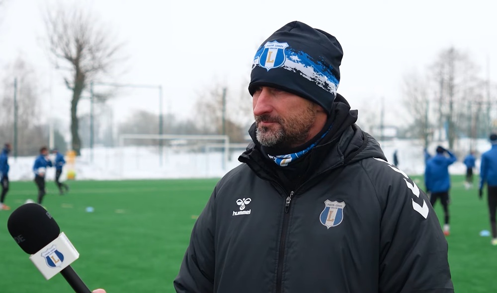 Trener Andrzej Paszkiewicz