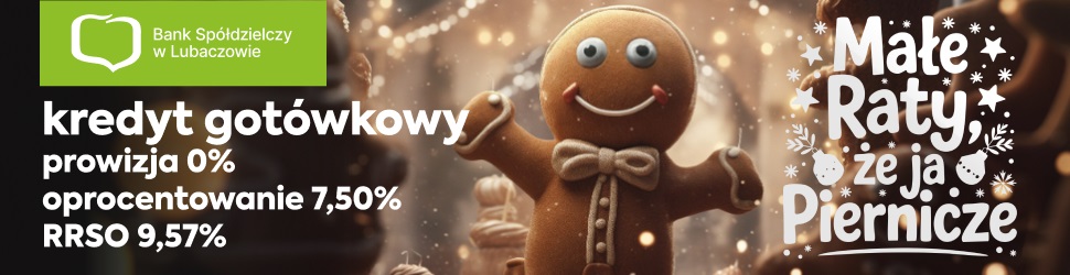 Reklama Bank Spółdzielczy w Lubaczowie