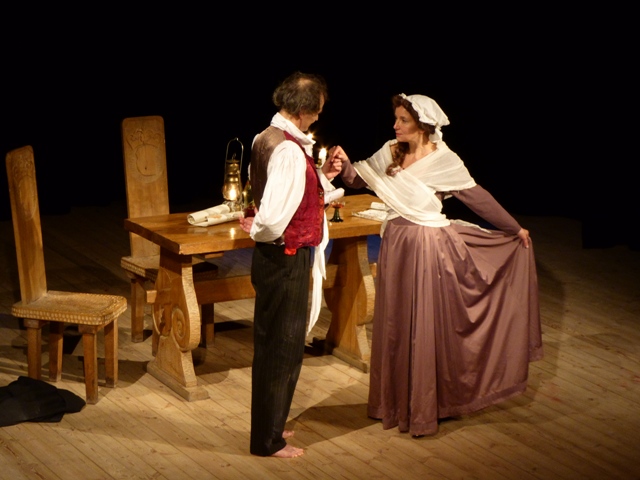 Marta Klubowicz na deskach horynieckiego teatru