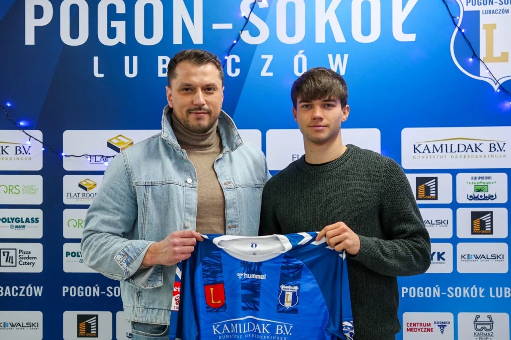 Yehor Khromykh na stałe w Pogoni-Sokole Lubaczów fot. Pogoń-Sokół Lubaczów