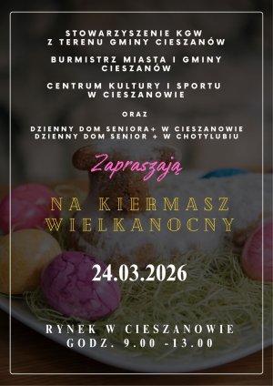 Kiermasz wielkanocny w Cieszanowie