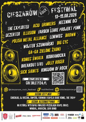 Cieszanów Rock Festiwal 2026