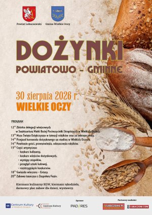 Powiatowe Dożynki 2026 w Wielkich Oczach