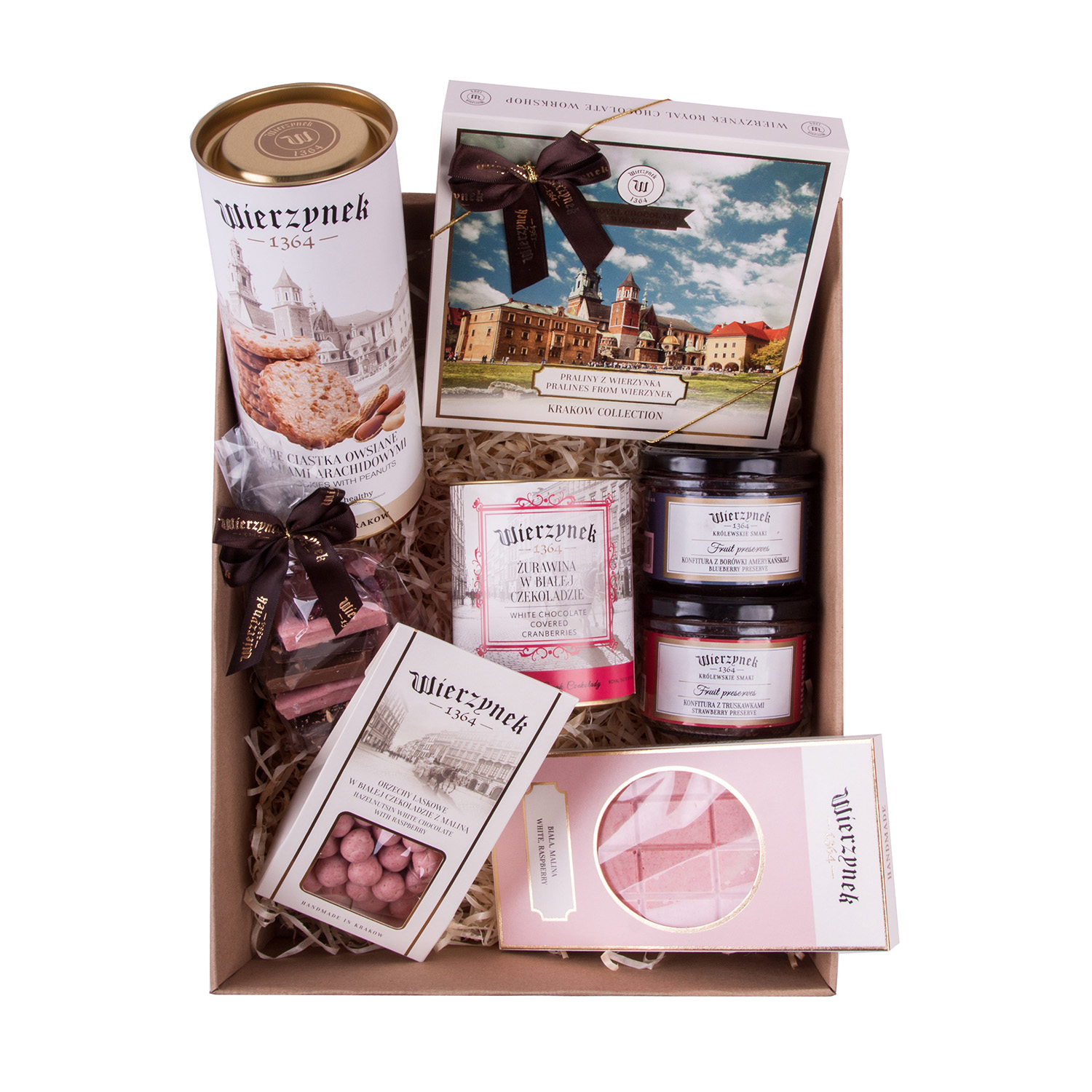 Co zawierają gotowe zestawy prezentowe?