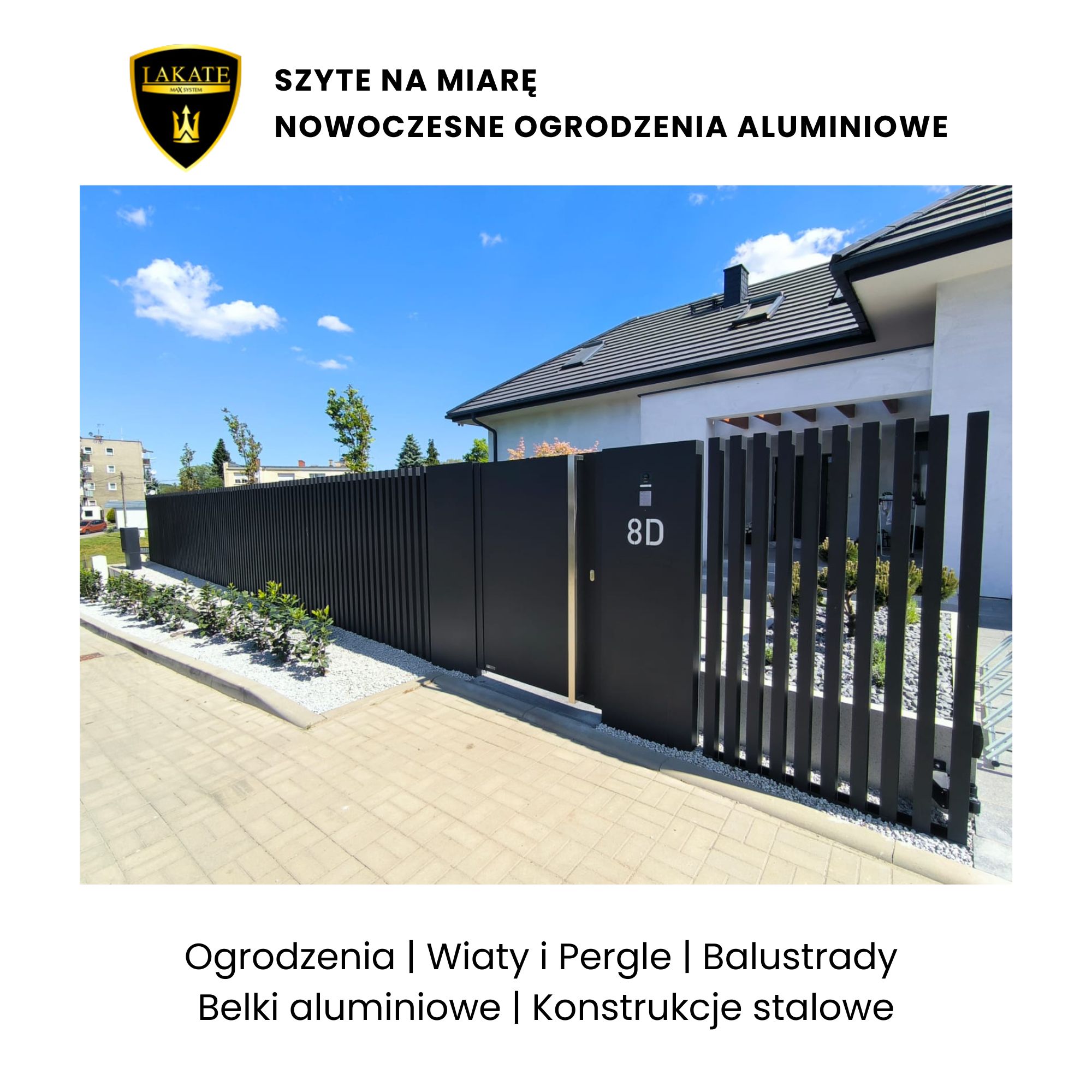 ogrodzenie pionowe lakate.pl