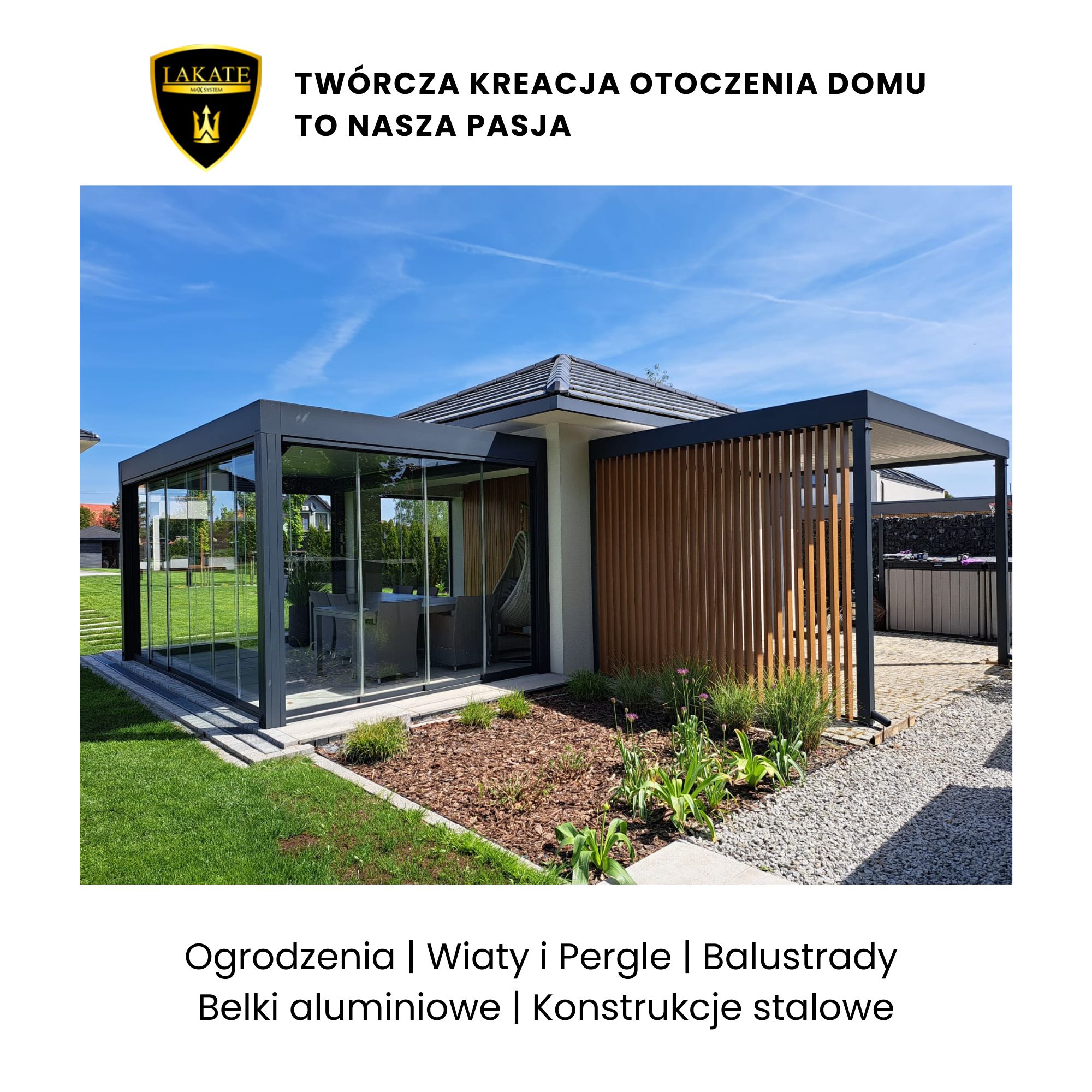 pergole ogrodowe i pawilony od lakate.pl