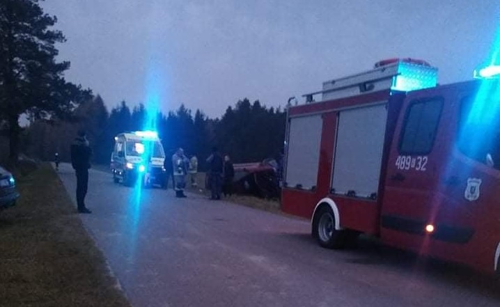 Zdjęcie z miejsca zdarzenia fot. czytelnik ZLUBACZOWA.PL