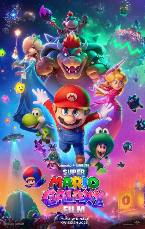 Plakat filmu: Super Mario Galaxy Film