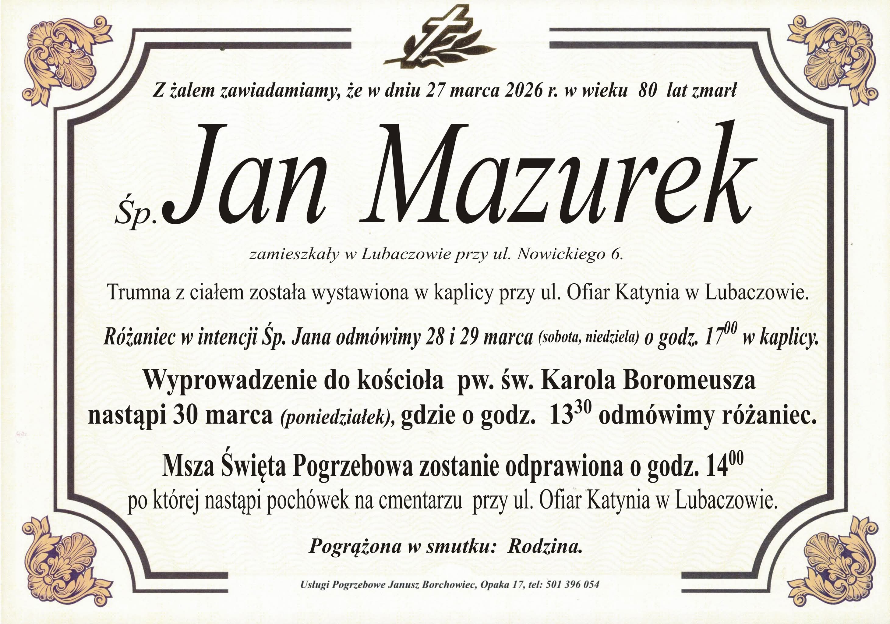 Jan Mazurek
